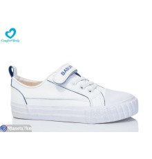 Дитячі кеди на весну/осінь (8 пар р.31-37) білий  "Comfort-baby"