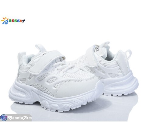 Дитячі кросівки на весну/осінь (8 пар р.26-31) білий  "Bessky-Kellaifeng"
