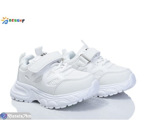 Дитячі кросівки на весну/осінь (8 пар р.26-31) білий  "Bessky-Kellaifeng"