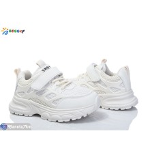 Дитячі кросівки на весну/осінь (8 пар р.31-36) бежевий  "Bessky-Kellaifeng"