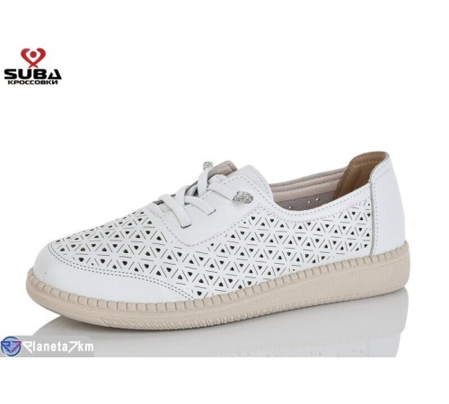 Кросівки жіночі на літо (8 пар р.37-42) білий  "SUBA"