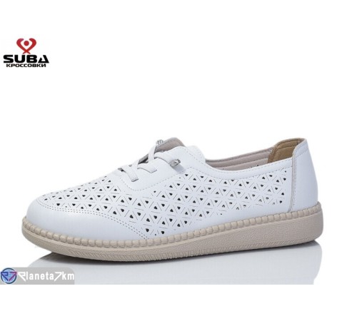 Кросівки жіночі на літо (8 пар р.37-42) білий  "SUBA"