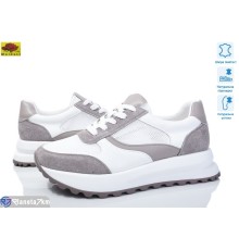 Кросівки жіночі на весну/осінь (8 пар р.36-40) білий  "Mei De Li"