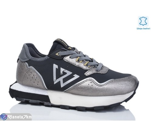 Кросівки жіночі на весну/осінь (8 пар р.36-41) сірий  "TETRAST"