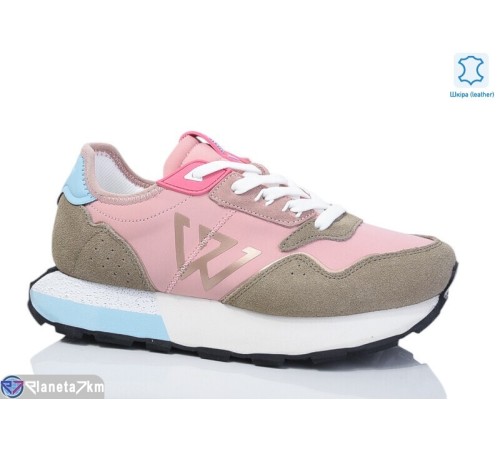 Кросівки жіночі на весну/осінь (8 пар р.36-41) рожевий  "TETRAST"