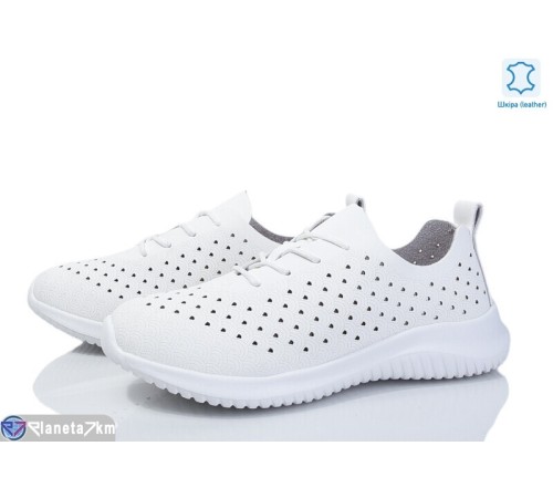 Кросівки жіночі на літо (8 пар р.36-41) білий  "Dolli"