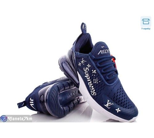 Кросівки чоловічі на весну/осінь (8 пар р.41-45) синій  "KRS"