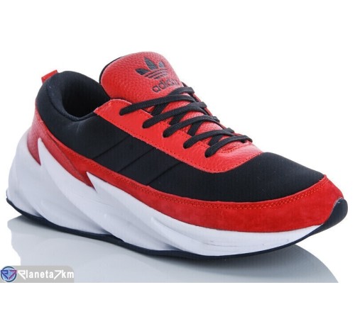 Кросівки чоловічі на весну/осінь (8 пар р.41-45) червоний  "KRS"