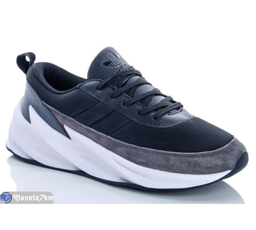 Кросівки чоловічі на весну/осінь (8 пар р.41-45) чорний  "KRS"