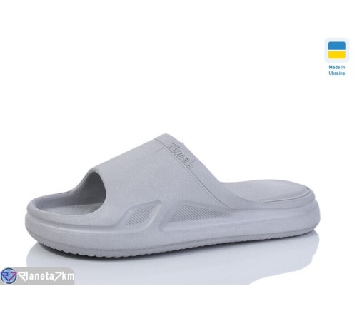 Шлепки жіночі на літо (6 пар р.36-41) сірий  "Lexi"