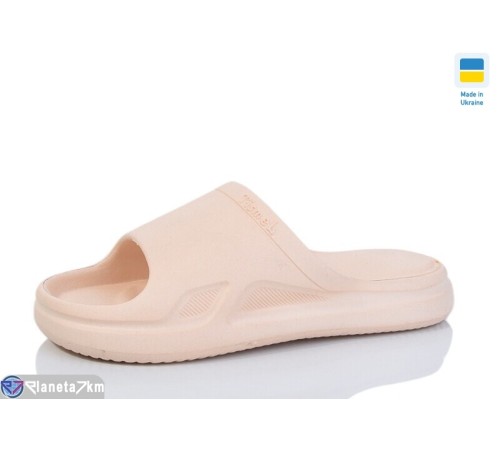 Шлепки жіночі на літо (6 пар р.36-41) бежевий  "Lexi"