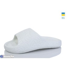 Шлепки жіночі на літо (6 пар р.36-41) білий  "Lexi"