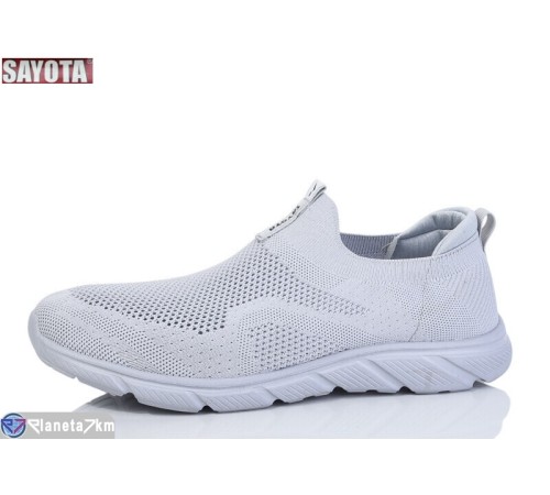 Кросівки чоловічі на літо (8 пар р.41-46) сірий  "Sayota"