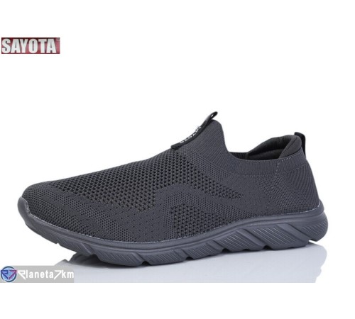 Кросівки чоловічі на літо (8 пар р.41-46) сірий  "Sayota"