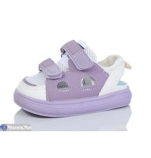 Дитячі кросівки на літо (10 пар р.15-19) фіолетовий  "HIGULA"