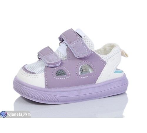 Дитячі кросівки на літо (10 пар р.15-19) фіолетовий  "HIGULA"