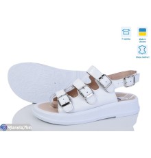 Босоніжки жіночі на літо (6 пар р.36-40) білий  "Linda"