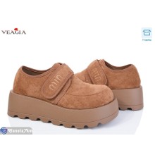 Туфлі жіночі на весну/осінь (8 пар р.36-40) коричневий  "Veagia-ADA"