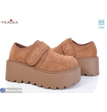 Туфлі жіночі на весну/осінь (8 пар р.36-40) коричневий  "Veagia-ADA"