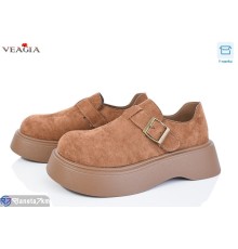 Туфлі жіночі на весну/осінь (8 пар р.36-40) коричневий  "Veagia-ADA"