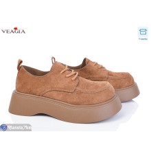 Туфлі жіночі на весну/осінь (8 пар р.36-40) коричневий  "Veagia-ADA"
