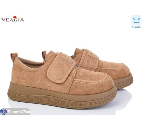 Туфлі жіночі на весну/осінь (8 пар р.36-40) camel  "Veagia-ADA"