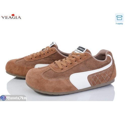 Кросівки жіночі на весну/осінь (8 пар р.36-41) camel  "Veagia-ADA"