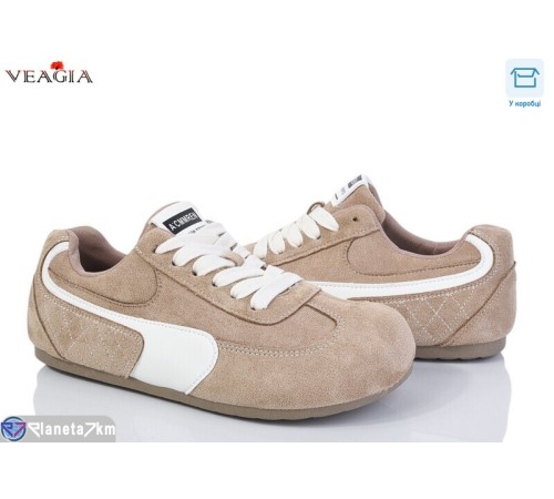 Кросівки жіночі на весну/осінь (8 пар р.36-41) бежевий  "Veagia-ADA"
