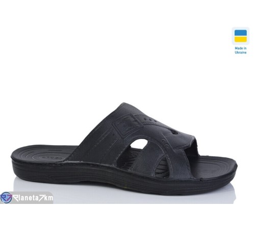 Шлепки чоловічі на літо (6 пар р.40-45) чорний  "INPIRE"