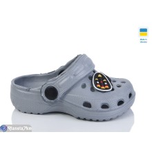 Кроки дитячі на літо (6 пар р.24-29) сірий  "INPIRE"