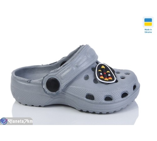 Кроки дитячі на літо (6 пар р.24-29) сірий  "INPIRE"