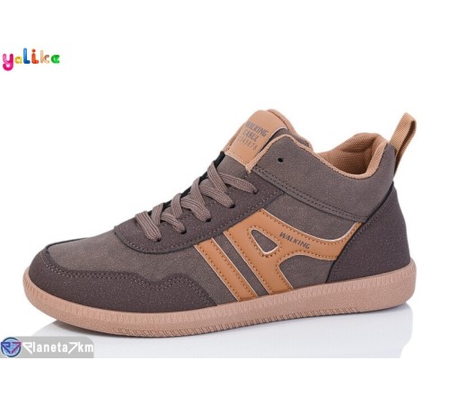 Дитячі кросівки на весну/осінь (12 пар р.36-41) коричневий "Yalike" Дитячі кросівки на весну/осінь (12 пар р.36-41) коричневий "Yalike"