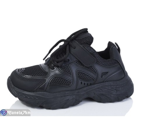 Дитячі кросівки на весну/осінь (6 пар р.32-37) чорний  "HIGULA"