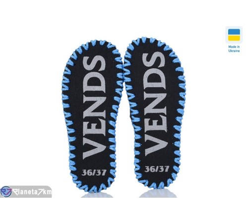 Тапки жіночі на весну/осінь (9 пар р.36-41) чорний  "Activ"