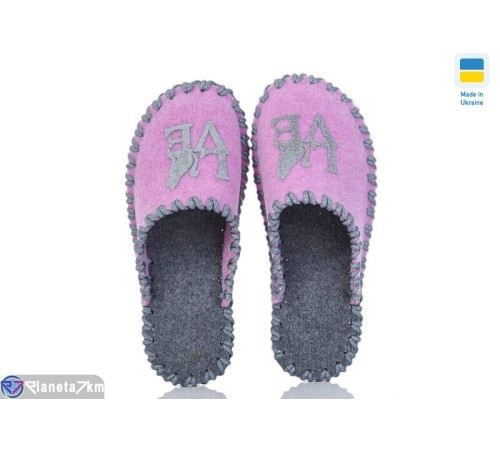 Тапки жіночі на весну/осінь (9 пар р.36-41) рожевий  "Activ"