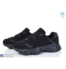 Кросівки жіночі на весну/осінь (8 пар р.36-41) чорний  "IZY"