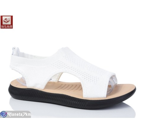 Босоніжки жіночі на літо (8 пар р.37-42) бежевий  "WSMR"