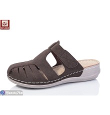 Шлепки жіночі на літо (8 пар р.37-42) коричневий  "WSMR"