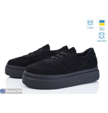 Кросівки жіночі на весну/осінь (6 пар р.36-40) чорний  "Linda"