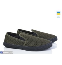 Сліпони чоловічі на весну/осінь (8 пар р.41-45) хакі  "Gelena"