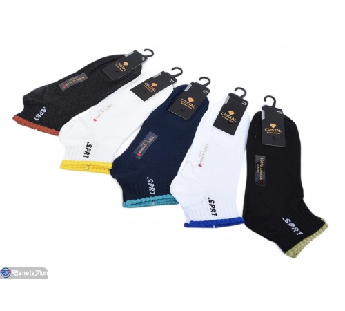 Шкарпетки чоловічі на весну/осінь (10 шт. р.сетка 41-45) мікс  "VERONIKA"