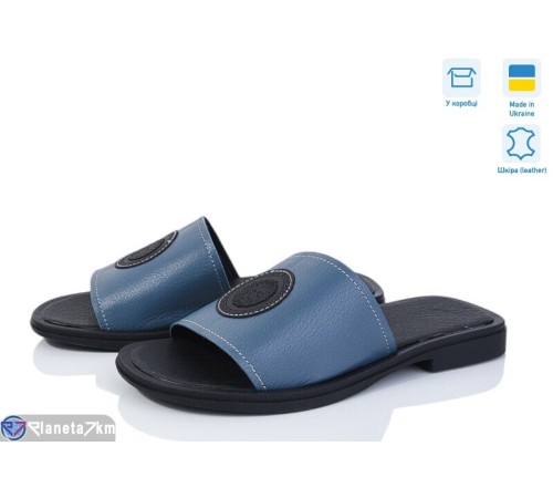 Шлепки жіночі на літо (6 пар р.36-40) синій "Speranza" Шлепки жіночі на літо (6 пар р.36-40) синій "Speranza"