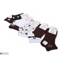 Жіночі шкарпетки на весну/осінь (10 шт. р.сетка 37-41) мікс  "VERONIKA"