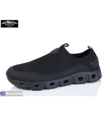 Кросівки чоловічі на літо (8 пар р.41-46) чорний  "Baas"