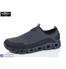 Кросівки чоловічі на літо (8 пар р.41-46) сірий  "Baas"