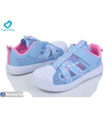 Дитячі кросівки на літо (8 пар р.32-37) блакитний  "Comfort-baby"