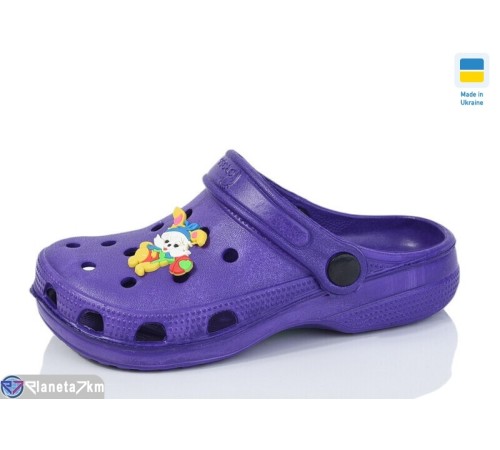 Кроки дитячі на літо (6 пар р.30-35) фіолетовий  "LINKA"
