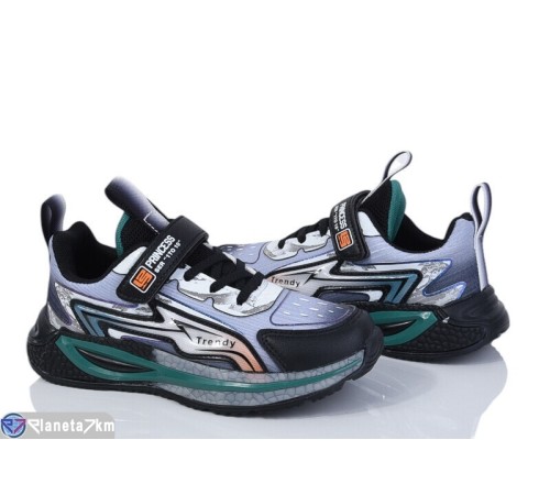 Дитячі кросівки на весну/осінь (8 пар р.32-37) сірий  "DOMINGO"