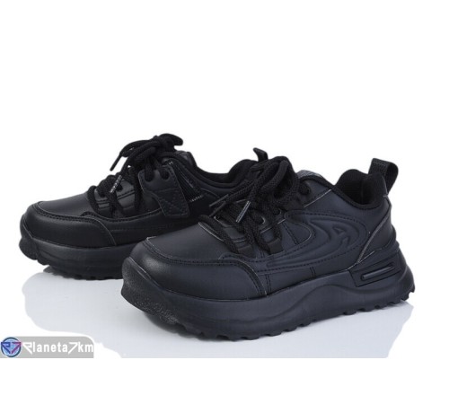 Дитячі кросівки на весну/осінь (8 пар р.31-36) чорний  "DOMINGO"