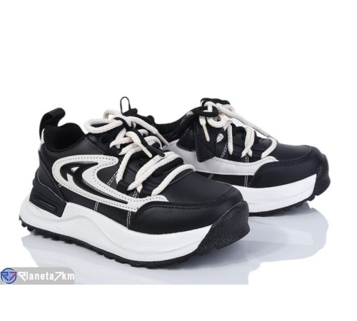 Дитячі кросівки на весну/осінь (8 пар р.31-36) чорний  "DOMINGO"